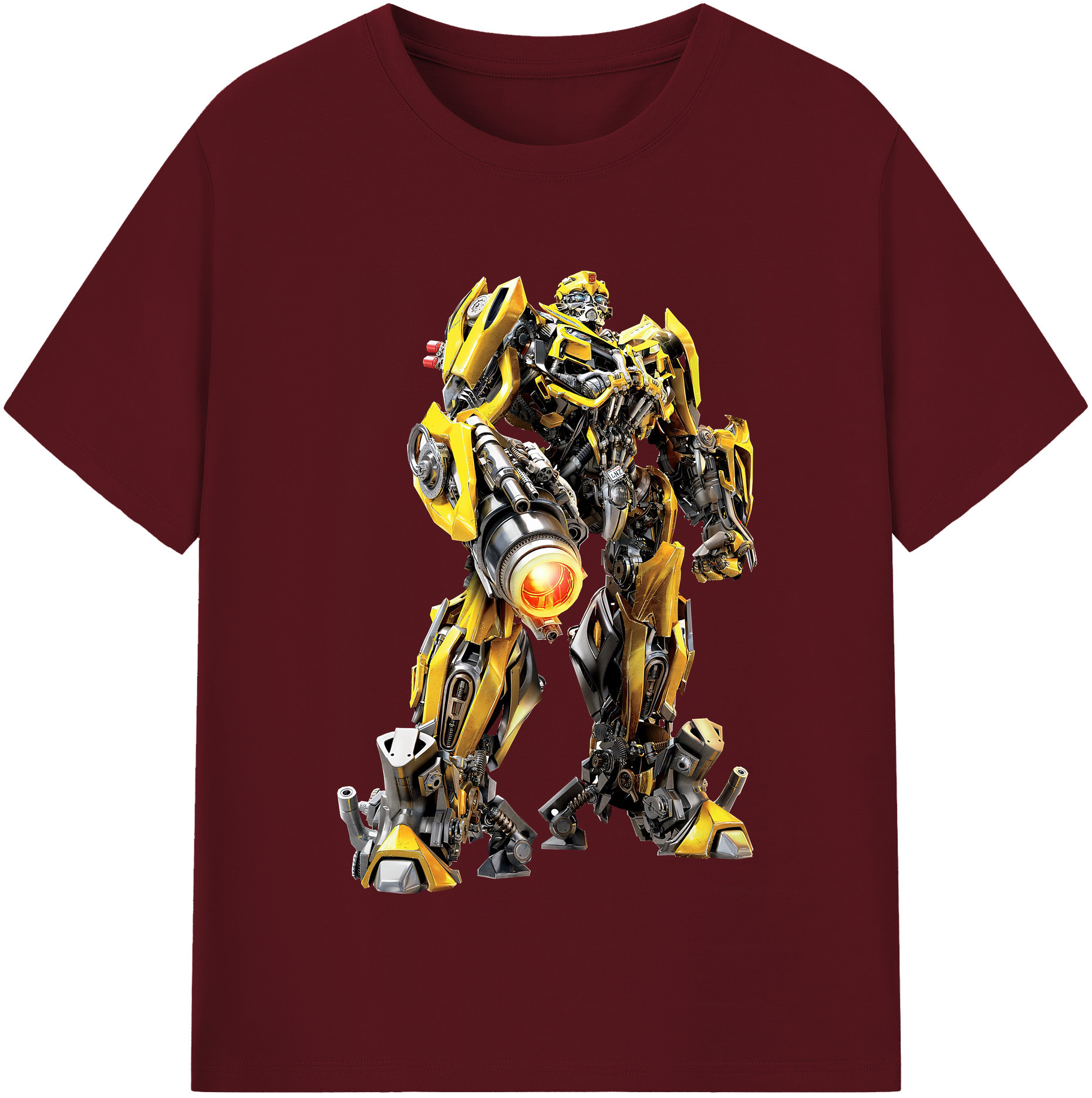 （画像用） Transformers トランスフォーマー 綿100％半袖Tシャツ（フロントプリント）